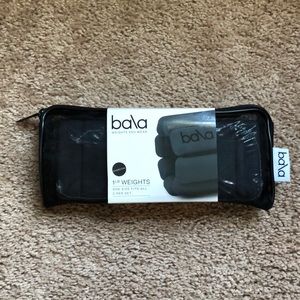 Bala Bangles Charcoal 1 lb Adjustable Wearable Ankle & Wrist Weights